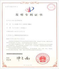 Patent 3 certificate from LMZ INTERNATIONAL LTD.