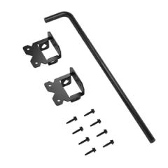 Us Local Stock Black Stainless Steel 304 Fence Garden Gate Latch Drop Rod Bolt - Hangzhou Jiansen Hardware Co., Ltd.