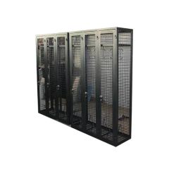 Custom Made Steel Mesh Cabinets Wire Storage Lockers for Garage Warehouse - Image 5