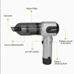 Lightweight Cordless Handheld Vacuum Cleaner for on The Go Car Maintenance - Image 3