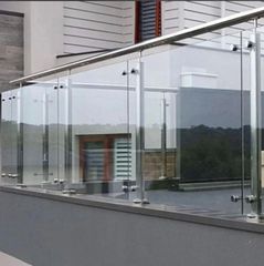 Stainless Steel Staircase Railing with SS Pipes (1000mm) - SS304 Grade - Image 1