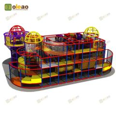 Ultimate Inflatable Obstacle Course with Slide and Ball Pit Condition New Age 3-12 Years Trademark oleao HS Code - Image 1