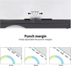 21-Hole Comb Bindings Spines Book Comb Machine for Letter - Image 3
