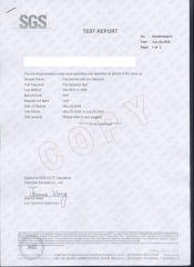 SGS Certification certificate from Guangzhou Fortune Digital Technology Co., Ltd.