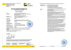 EN615:2009 ABC40 certificate from YANGHAO FIRE TECHNOLOGY (GUANGDONG) CO., LTD