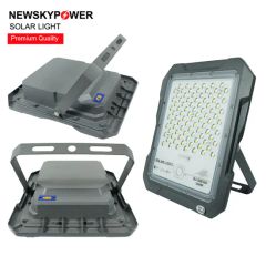 Portable Explosion Proof Outdoor LED Radar Sensor Solar Powered Flood Lights - Image 2