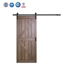 New Type Barn Door Hardware Accessories Color Black Origin China Model NO. BDH Trademark JNK Customerized Yes Install Fast and Easy - Image 2
