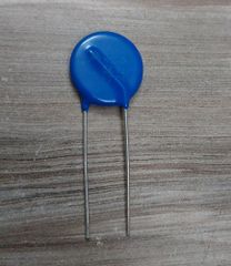 120 V Aluminium MOV, For Power, Through Hole Terminals 2 Voltage 120 V Material Aluminium Color Blue And Silver Voltage Rating 3.15 MFD - Image 2