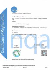 IATF16949 certificate from Zhejiang Grand Hardware Co., Ltd