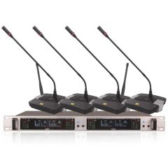 UHF Pll High Frequency Professional Wireless Microphone Conference System - Image 1
