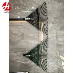 Teeth Wood Handle Steel Garden Rake MOQ 500PCS Origin China Scope Gardens HS Code 82013000 Shape Sharp Rake OEM OEM - Image 1