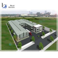 High Rise Large-Span Prefabricated Buildings Steel Structure for Residential Construction - Image 5