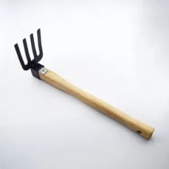 Mini Digging Tools 38cm Length Customizable Hoe Rake - Image 6