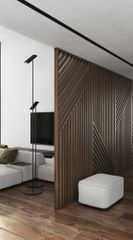Wooden Office Partition Shape Any Material Wooden Color All Colors Appearance Modern Size As per requirement Usage/Application - Image 3