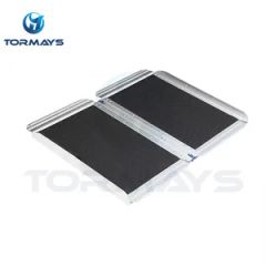 Multifunction Aluminum Folding Ramp Assembly Wheelchair Ramp Height 5cm Width 73cm Length 61cm Origin China Model NO. TSAR06 - Image 5