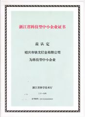 Province echnology ManufacturingT certificate from Shaoxing Tiger Nail Co., Ltd.