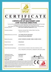 CE for Clean Bench certificate from Wuxi Kwang Purification Co., Ltd