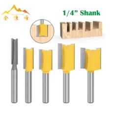 5PCS Straight Bit Router Bit Set Milling Cutter for Woodworking - Image 1