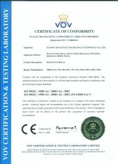 CE Certificate for SSR certificate of Wenzhou Xinchi International Trade Co., Ltd. – certificate photo, supplier certificates section
