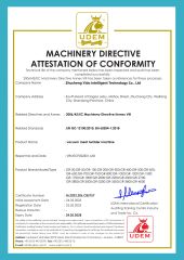 Our certificates certificate from Zhucheng Yido Intelligent Technology Co., Ltd.