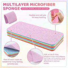 Ultra-Absorbent Microfiber Cleaning Cloths for Home and Office - Image 3