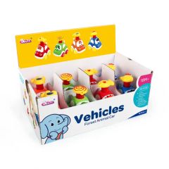 Baoli Hot Selling Plastic Baby Wind-up Racing Car Toy for Children Interactive - Image 3