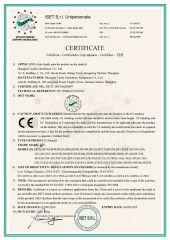 CE certificate from Henan Wealth Machinery Co., Ltd