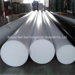 Hot Sale Different Size Pure PTFE Extruded Rod Trademark Redsun HS Code 3916909000 Origin Beijing, China Colour White, - Image 2