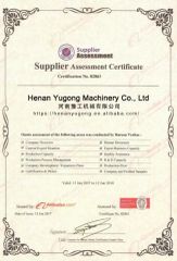 BV Certificate certificate from Henan Yulu Machinery Co., Ltd.