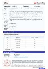 MIC1 certificate from Ningbo DAKE Food Technology Co., Ltd.