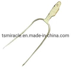 Rake Hoe Four Teeth Rake Three-Tooth Two-Tooth Rake Pine Soil Cultivation Garden Farming Tool Four-Ding Four Teeth Fork - Image 2