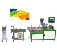 Small Conical Twin Screw Extruder Plastic Double Screw Extrusion Machine - Image 2