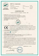 CE certificate from Dandong Flight Trading Co., Ltd.