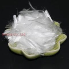 Plastic PP Polypropylene Fibre Fiber for Concrete Reinforcement - Image 3