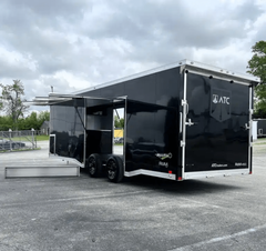 Enclosed Trailers / Enclosed ATC Car Trailer 2026 24ft. Aluminum ROM 450 w/Large Escape Door & LifeTrac 6106 - Image 5