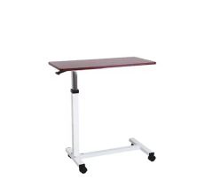 Adjustable Wooden Hospital Dinner Table Folded No MOQ 1 PCS Color White Origin China Layer 1 Layer Condition New Model NO. - Image 5