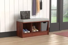 Nova Solid Wooden Living Room Furniture Home Storage Cabinet Shoe Racks - Image 5