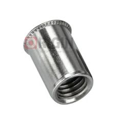 Reduced Countersunk Head Round Body Open End Threaded Inserts /Rivet Nuts - Image 2