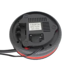 Mini Electric Air Pump Tire Inflator Air Compressor Pump Size Metal Color Black Motor Copper Origin China Volt 12V/24V Model - Image 5