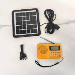 Portable Solar Power Am/FM/Sw Mini Cassette Recorders Radio MP3 - Image 5