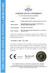 CE Certificate for Surge Protector certificate of Wenzhou Xinchi International Trade Co., Ltd. – certificate photo, supplier certificates section