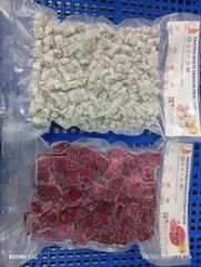 Frozen Red & White Dragon Fruit Dices (10x10mm / 20x20mm) - Image 4