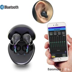 Wholesale in Ear Bluetooth Hearing Aids Rechargeable Digital Hearing Sound Amplifier for Adults Seniors Hearing Loss a Pair Headphone Earsmate E16 Cheap Price - Image 3
