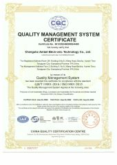 ISO 9001 certificate of Changsha Ambet Electronic Technology Co., Ltd. – certificate photo, supplier certificates section