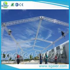Aluminum Flat Roof Truss Concert Truss Used for Large-Scale Performance - Guangzhou Sgaier Truss Co., Ltd