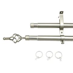 Window Hardware Accessories 25-28mm Telescopic Roman Curtain Rods - Image 1