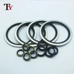 Different Size NBR Hydraulic Dust Wiper Dowty Seals Metal Composite Gasket Self-Centering Bonded Seal Ring Washer - Hangzhou Thaeon Hytec Ltd