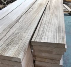 Timber Building Solid Paulownia Wood Board for Wall Shelf Glue E0 MOQ 5 M3 Sanded 240 Trademark QF Origin China Usage - Image 5