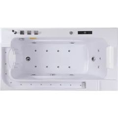 Rectangle Acrylic Massage Tub TLP679 White 1700x900x670mm Air Jet 1Y Freestanding - Hangzhou Zhouguan Import And Export Co., Ltd.