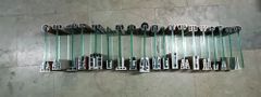 Aluminium Combination Louver Glass Railing samples Brand Cirinzo Material Aluminium Usage/Application Railing Louver Type Combination - Image 1